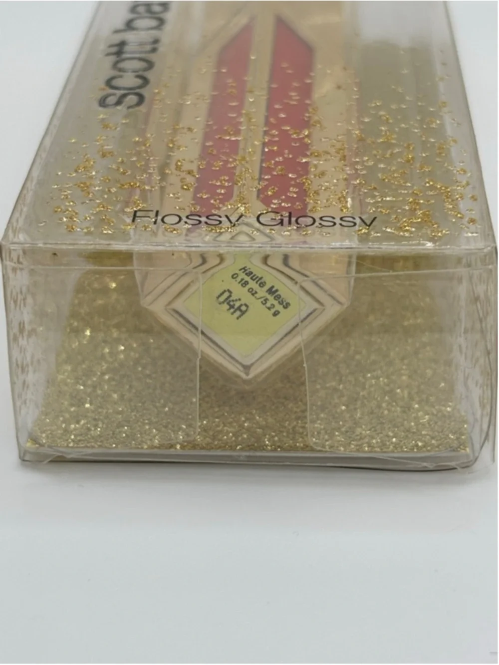 Scott Barnes Flossy Glossy Lip Gloss Haute Mess New In Box 0.18 oz